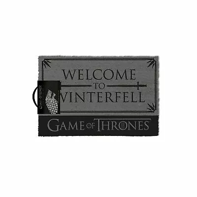 Buy GOT - Game Of Thrones Welcome To Winterfell Door Mat Home Decor • 10.99£