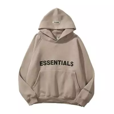 Buy Essentials Men's Women's Street Sweat Sweatshirt Reflective Letter Dalian Hoodie • 10.99£