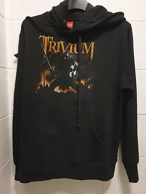 Buy Trivium Metal Band Hoodie Sweater Sweatshirt Frontprint & Back Black Small 40  • 49.99£