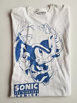 Buy Retired - Archie Sonic The Comic Hedgehog Illustrated T-Shirt • 34.99£