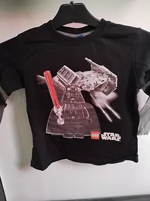 Buy Lego Star Wars Kids Long Sleeve T Shirt Size 4/5 Years • 2.50£