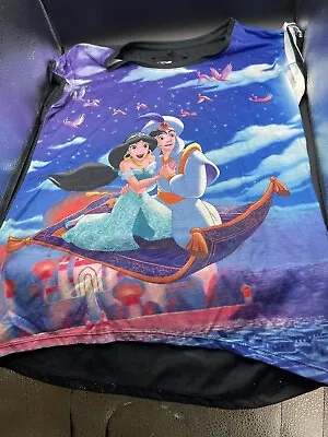 Buy Jay Jays Disney Aladdin And Jasmine Tee M T- Shirt • 9.49£