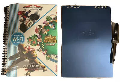 Buy Nintendo / Sony Promo Notebook Calendars Mario Kart Animal Crossing Metroid RARE • 48.04£