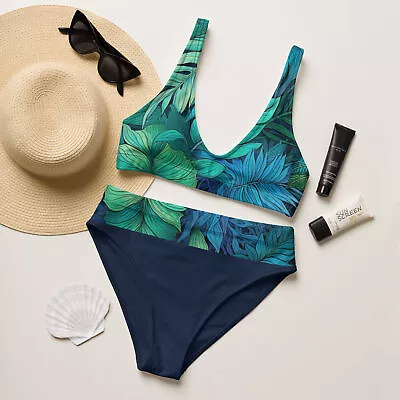Buy Island Oasis Swimwear High-Waisted Bikini - Get Ready To Make A Splash! • 50.44£