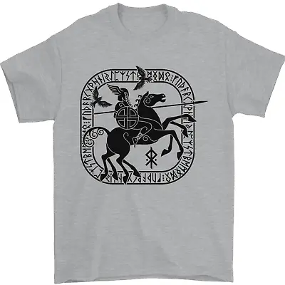 Buy Odin Wotan Vikings Valhalla Norse Mythology Mens T-Shirt 100% Cotton • 10.48£