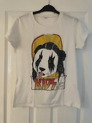 Buy Kids In Glass Houses KIGH Ladies Panda Kiss T Shirt Large • 8£