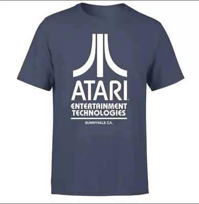 Buy Atari Navy Tee Men's T-Shirt - Navy. Size: XL Free Delivery • 10.99£