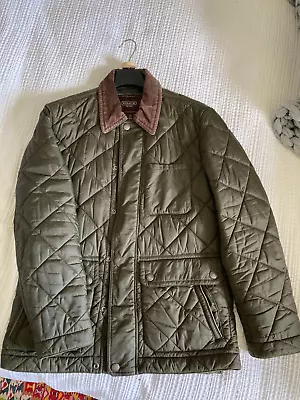 Buy COACH - Mens Quilted Small Ranch Barn Field Chore Jacket -Black • 1£
