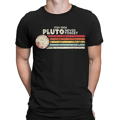 Buy Never Forget Pluto 1930-2006 Science Space Planet Retro Style Mens T-Shirts #D • 9.99£