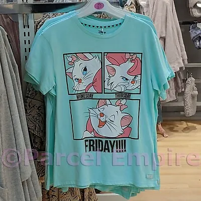 Buy 100% Cotton Official Disney MARIE ARISTOCATS T-Shirt Pyjamas Top PJ Cats Kittens • 10£