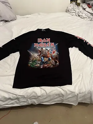 Buy Iron Maiden - The Trooper Long Sleeve T-Shirt - Size XXL • 30£