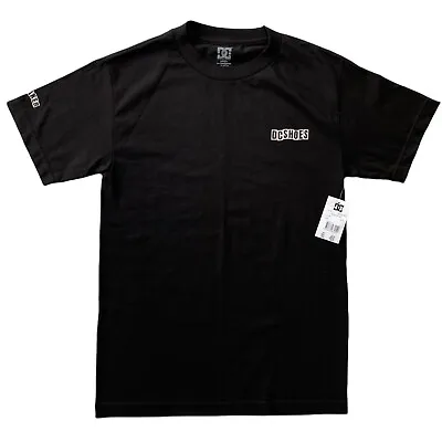 Buy DC Shoe Company Black Logo Print Mens Skateboard T-Shirt Size S NEW • 14.99£