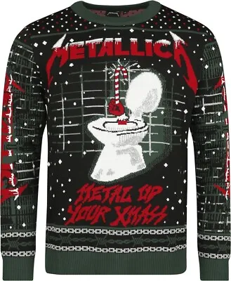 Buy Metallica-Christmas Jumper-Size-L • 44.99£
