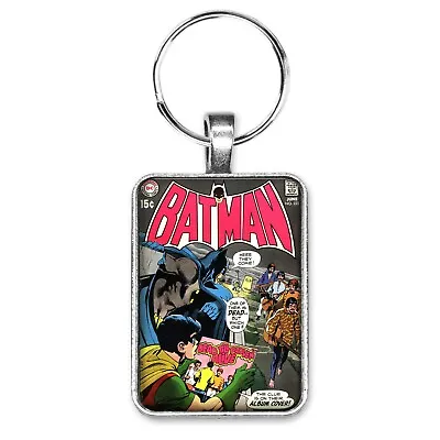 Buy Batman #222 Cover Key Ring Or Necklace Beatles Homage Classic Comic Book Jewelry • 10.20£