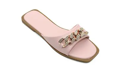 Buy Womens Flat Sliders Slippers Ladies Slip On Summer Beach Casual Mules Sandals • 10.99£