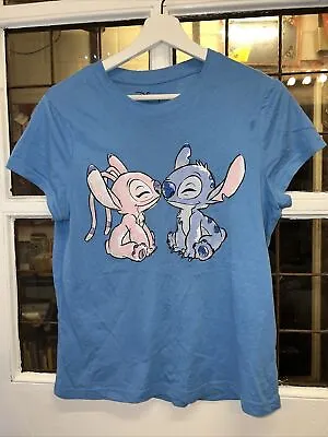 Buy Disney Lilo And Stitch T-Shirt XS Blue • 20£
