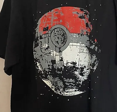 Buy Death Star Pokeball T Shirt Pokemon Star Wars Size Small • 10£