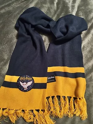 Buy Harry Potter Hedwig Scarf - Wizarding World Of Harry Potter - Navy + Yellow • 10.99£