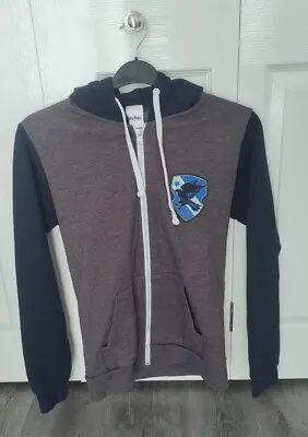 Buy Official Harry Potter Ravenclaw Zipped Grey Hoodie • 35£