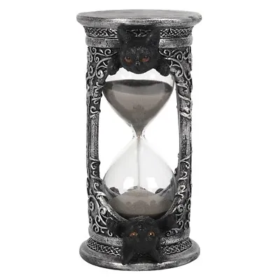 Buy 17cm Black Cat Hourglass Timer • 29.99£