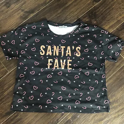 Buy New Look Christmas Top Size Small  • 3.99£