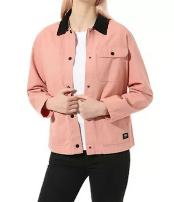 Buy Vans Women's Drill Chore Rose Dawn Jacket (VN0A47Y3ZLS) Sizes M & XL - NWT  • 33.14£