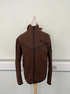 Buy Nike Tech Fleece Windbreaker Hoodie Medium Brown • 29.99£