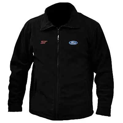 Buy Ford St / Rs / Txs Embroidered Anti Pill Full Zip Fleece Jacket Workwear Sport • 36.99£