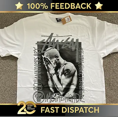 Buy Stussy X Metalheadz 30 Goldie T-Shirt - White - Size L - Fast Dispatch/shipping • 59.99£