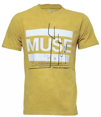 Buy Muse  T Shirt Origin Of Symmetry Official Mineral Wash New • 15.95£