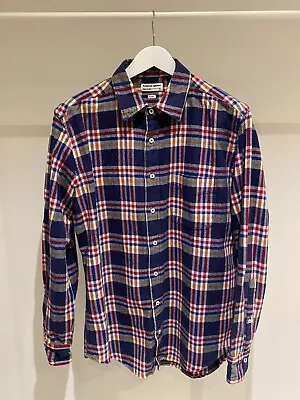 Buy AMERICAN APPAREL Flannel Shirt Mens XL Red Blue White Yellow Plaid • 19.99£