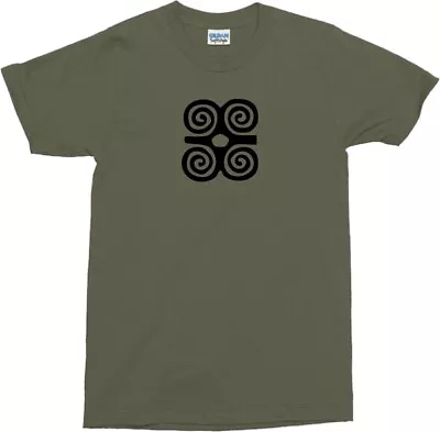 Buy Tribal Symbol T-Shirt - Ram's Horns, Adinkra, Dwennimmen, Various Colours • 19.99£