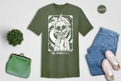 Buy Zombie Rick Shirt,Rick And Morty,Funny Rick Shirt, Science Fiction Show • 36.12£