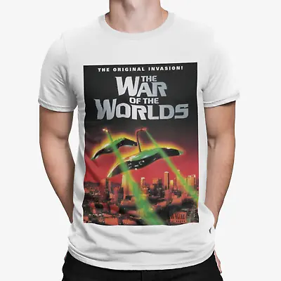 Buy War Of Worlds 1953 T-Shirt - Alien Retro Film TV Movie 80s Cool Gift Arnie SciFi • 8.39£