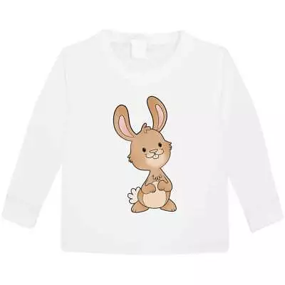 Buy 'Cute Bunny' Children's / Kid's Long Sleeve Cotton T-Shirts (KL038751) • 9.99£