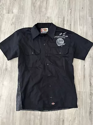 Buy Evanescence Amy Lee Rare Dickies Button Down Official Merch Shirt. • 159.25£