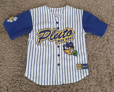Buy Disney Pluto Mad Dogs Baseball Jersey #32 Youth Small 7-8 DisneyWorld Resort • 29.99£