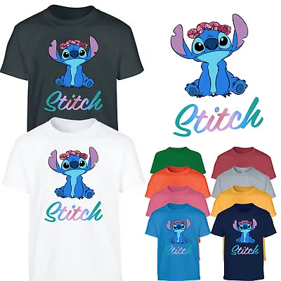 Buy Kids T-Shirt Disney Lilo And Stitch Ohana Xmas Gift Boys Girls Unisex Youth Tops • 10.99£