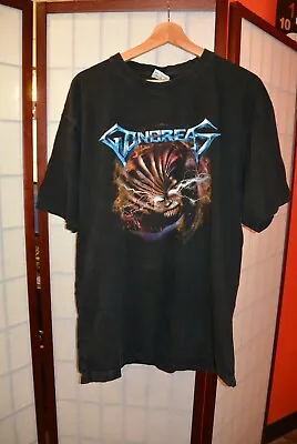 Buy Vintage Gonoreas Apocalypse Black T-Shirt - XL  . ALY • 48£