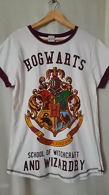 Buy Harry Potter Hogwarts School Of Witchcraft And Wizardry Tshirt • 4.99£
