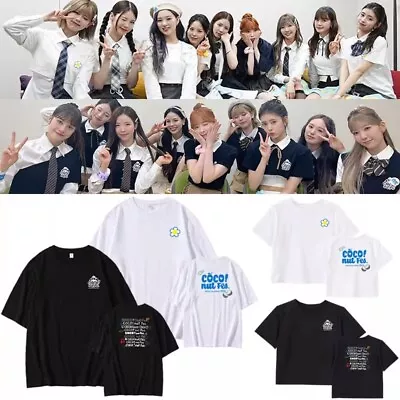 Buy Kpop NiziU T-SHIRT COCO!nut Fes Concert Short Sleeve TEE/Navel T-shirt • 18.60£