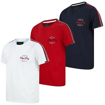 Buy Men's Tokyo Laundry Short Sleeve T-Shirt Crew Neck Cotton Summer Casual Top New • 9.95£