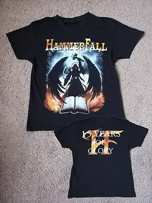 Buy Vintage Hammerfall 15 Years Nuclear Blast T-Shirt - Size M - Heavy Power Metal  • 12.99£