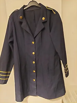 Buy 90's Captain Pilot Vintage Retro Military Light Jacket UK Size 10/12 - 14 • 9.99£