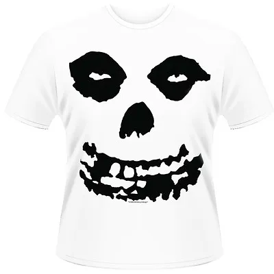 Buy Misfits  Skull  White T Shirt - NEW • 16.99£