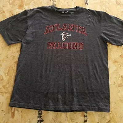 Buy Vintage American NFL T Shirt Grey Extra Large XL Mens Atlanta Falcons Summer • 11.99£