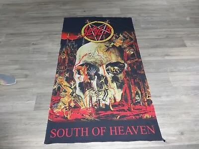 Buy Slayer Flag Flagge Thrash Metal South Of Heaven Anthrax Vio Lence Holy Death 666 • 25.74£