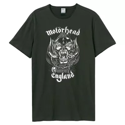 Buy Amplified Unisex Adult England Pt2 Motorhead T-Shirt GD1327 • 31.59£