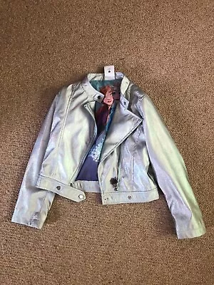 Buy Disney Frozen Silver Shinny Jacket 5-6 Years • 19.99£