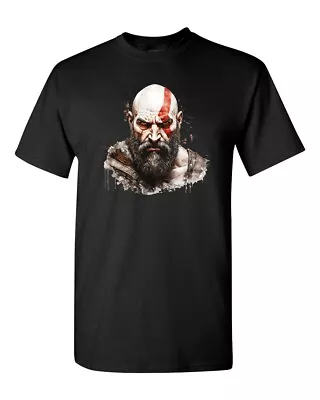 Buy Kratos God Of War T Shirt Unisex Adult Black • 14.99£